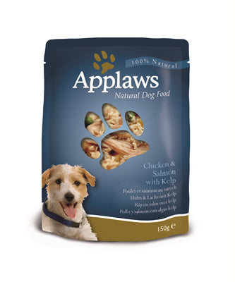Applaws Dog Chicken and Salmon 150g pouch