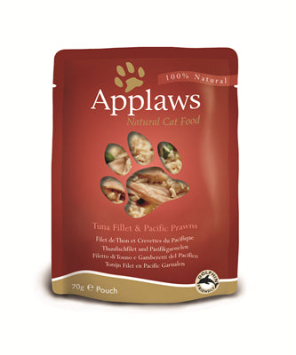 Applaws Cat Tuna and Prawn 70g pouch