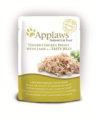 Applaws Cat Chicken with Lamb in Jelly 70g Pouch