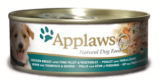 Applaws Dog Chicken and Tuna 156g tin