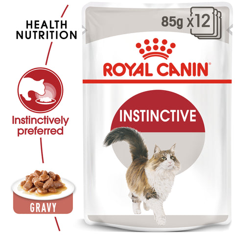 WET FOOD - Instinctive for adult cats (pouches)