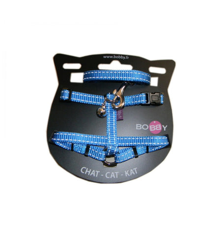 Safe Harness & Lead Blue